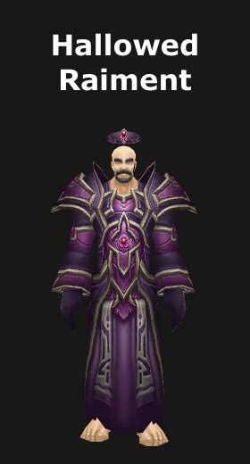 Transmogrification Cloth Armor Dungeon Sets (WoD 6.2)